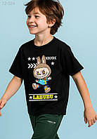 Футболка дтф - чорна - 72-024