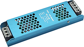 Блок живлення 12 V 8 A (макс. 16.5А) металевий корпус вузький