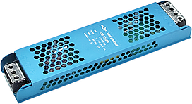 Блок живлення 12 V 12.5 A (макс. 25 А) металевий корпус вузький