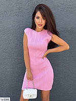 Плаття жіноче коротке міні красиве стильне модне модне в'язання бавовни, що обтягує по фігурі