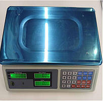 Електронні торгові ваги MAG-50kg металеві з РК-дисплеєм