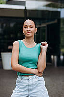 Майка топ жіноча  бірюза