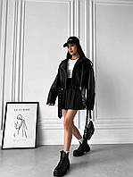 Женская теннисная юбка,на высокой посадке, С ШОРТАМИ. Мини юбка женская черная,белая.Размер 40-42,42-44,44-46