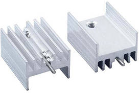 Радиатор алюминиевый 21*15*11MM radiator heatsink TO-220 (with pin)
