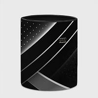 Чашка с принтом Audi sign Auto 330 мл (цвет чашки на выбор)