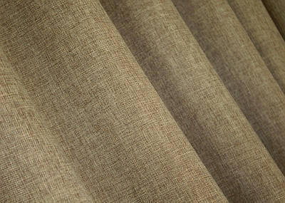 Однотонна тканина "Льон мішковина". Висота 2,8 м. Колір капучино. Код 673ш