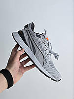 Сірі чоловічі текстильні кросівки Puma Pro Running / Демісезонні кеди Пума