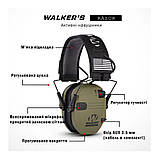 Активні навушники Walker's Razor Green, фото 2