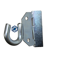 Гак бандажний КБО-16 для округлої опори, ZELK Запоріжжя, гак на стіну, на стовп, опору, арматура СІП