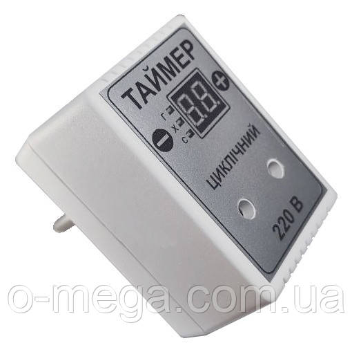 Таймер ТЦ-2 циклічний 10А, фото 1