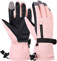 Рукавиці зимові лижні YHomU Women Winter Waterproof Ski Gloves Warm