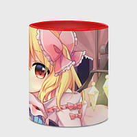 Чашка с принтом Touhou Project Flandre Scarlet Cute 330 мл (цвет чашки на выбор)