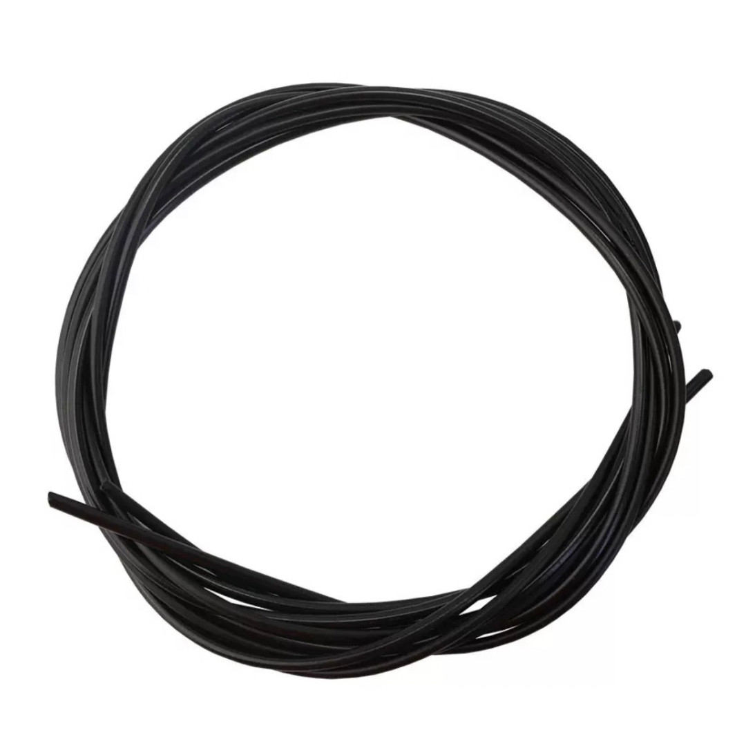 Сорочка велосипедна для перемикання передач 4 мм, боуден для троса перемикання 1 м у чорному кольорі.