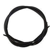 Сорочка велосипедна для перемикання передач 4 мм, боуден для троса перемикання 1 м у чорному кольорі.