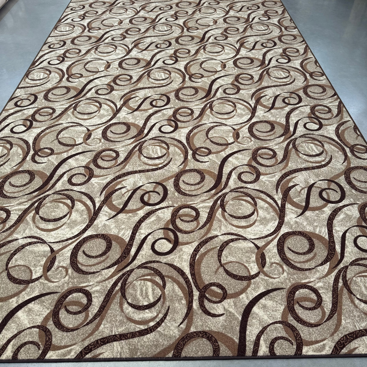 Бюджетне килимове покриття ширина 3,40м на повстяній основі СТРІЧКА