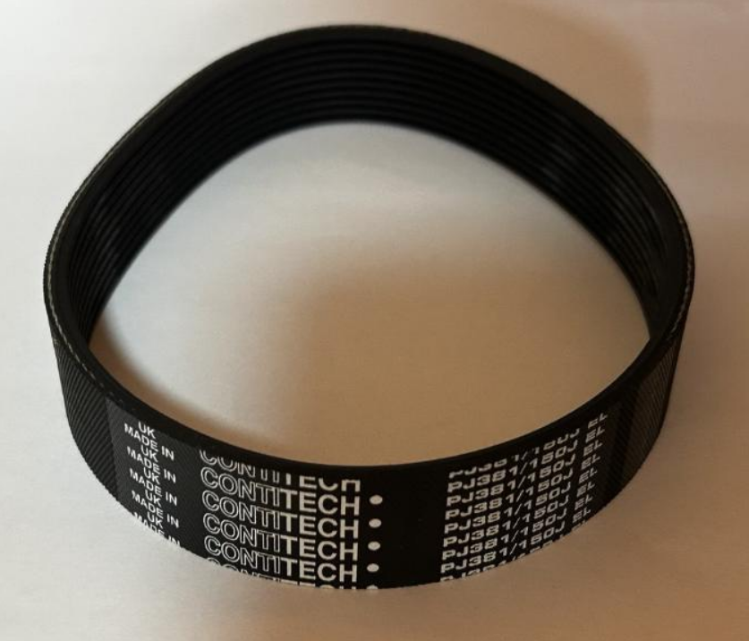 Ремінь гілкоподрібнювача 10PJ 381 Contitech (Premium)
