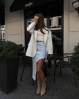 Піджак жіночий, тканина костюмка + підкладка