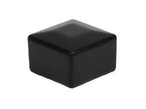Заглушка пластикова квадратна зовнішня 40х40 мм
