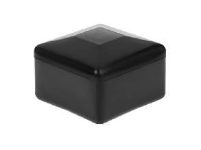 Заглушка пластикова квадратна зовнішня 60х60 мм