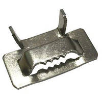 Скрепа SS 201 ZELK Запорожнення, для бандажної стрічки, кріплення гаків кронштейнів, Бугель