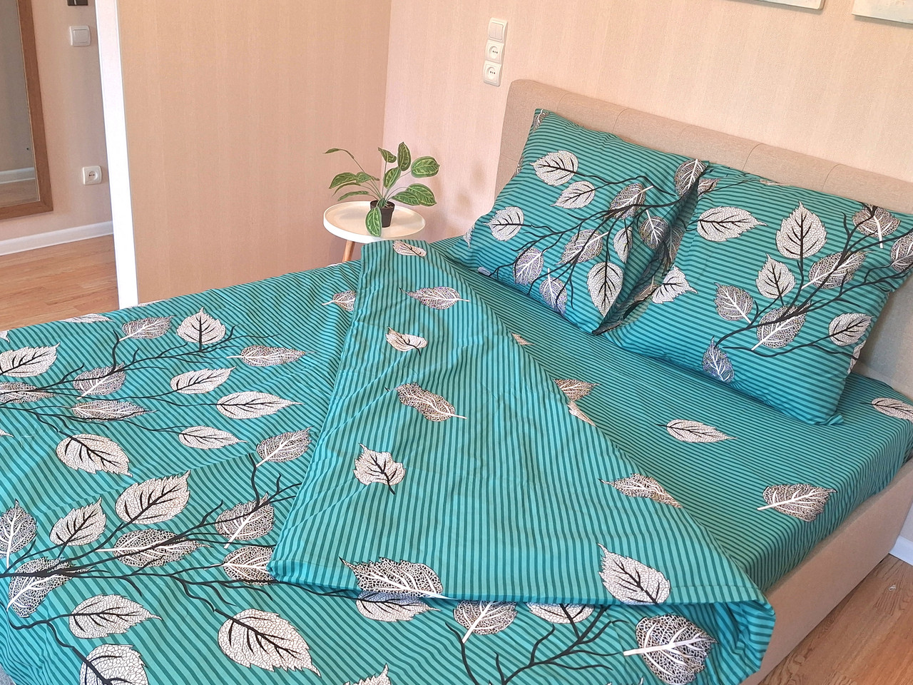 Набір постільної білизни Бязь Голд Люкс №бл301 Полуторний 150х220, фото 1