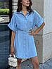 Легка лляна повсякденна жіноча сукня на літо Smf9452, фото 9