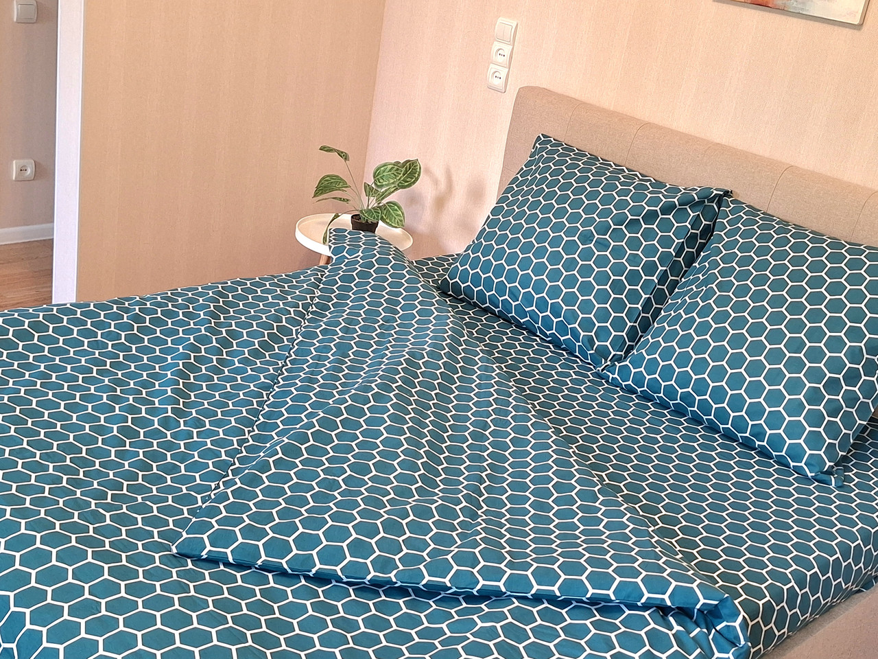 Набір постільної білизни Бязь Голд Люкс №бл431 Сімейний 220х240, фото 1