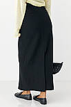 Довга класична спідниця — чорний колір, M (є розміри), фото 2