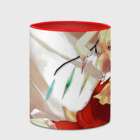 Чашка с принтом Touhou Project Flandre Cute 330 мл (цвет чашки на выбор)