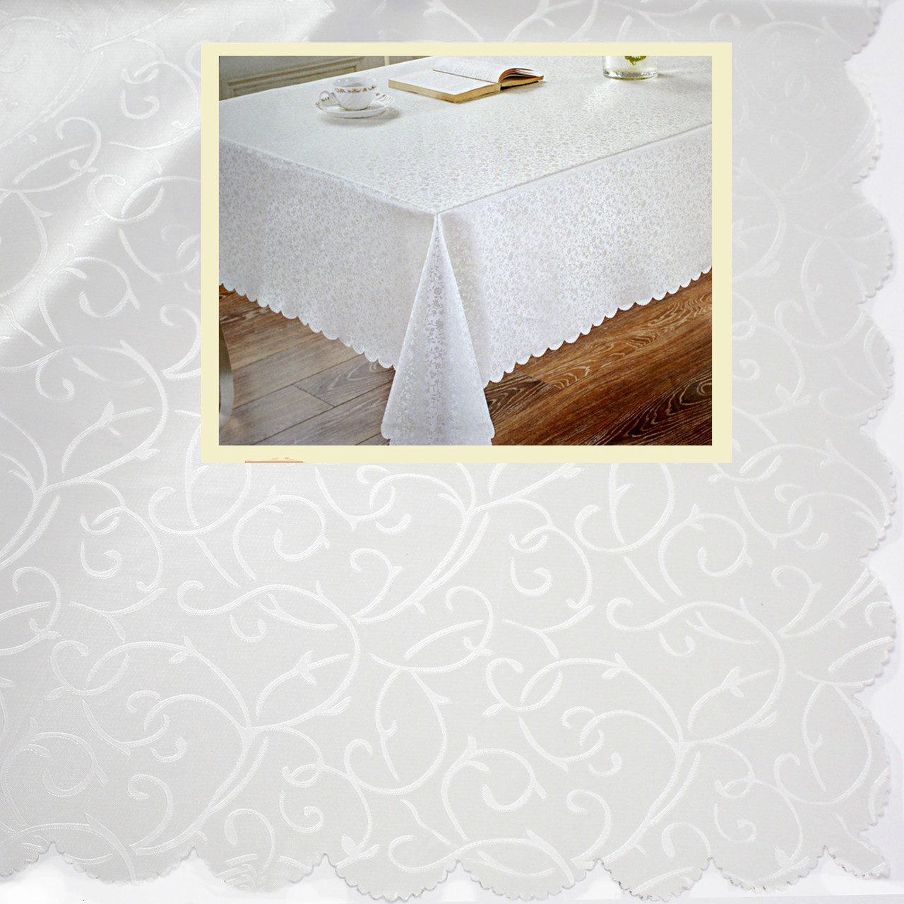 Скатертина 110х140см 7D №1903/09491(60), фото 1