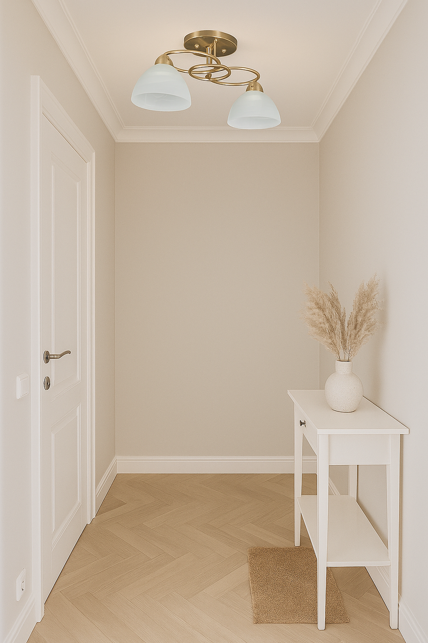 Люстра стельова 2-х лампова, фото 1