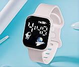 Наручний жіночий годинник-браслет Led Watch білі, фото 3