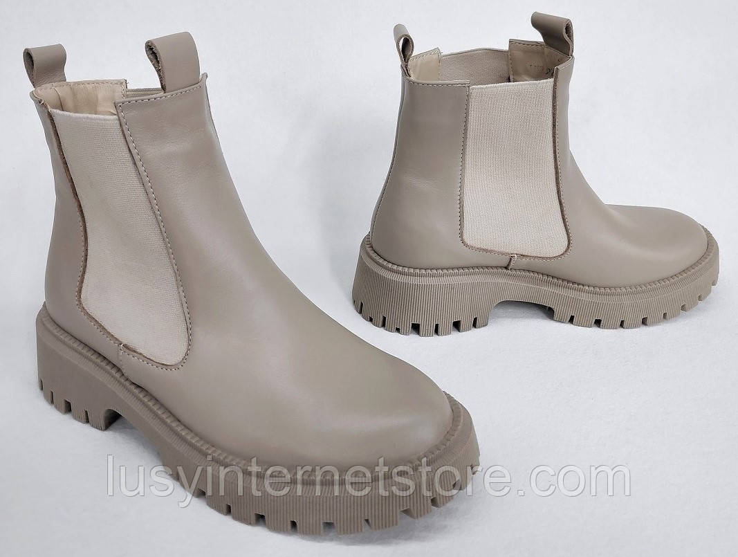 Черевики челсі шкіряні від виробника модель ЛОН25-04-5-6, фото 1