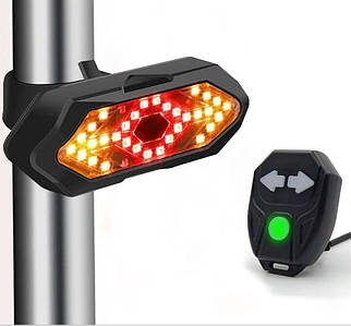 Бездротовий покажчик поворотів велогабарит | Задній стоп для електросамоката