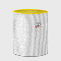 Чашка с принтом Toyota Тойота 330 мл (цвет чашки на выбор)