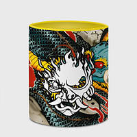Чашка с принтом Cyberpunk2077samurai 330 мл (цвет чашки на выбор)