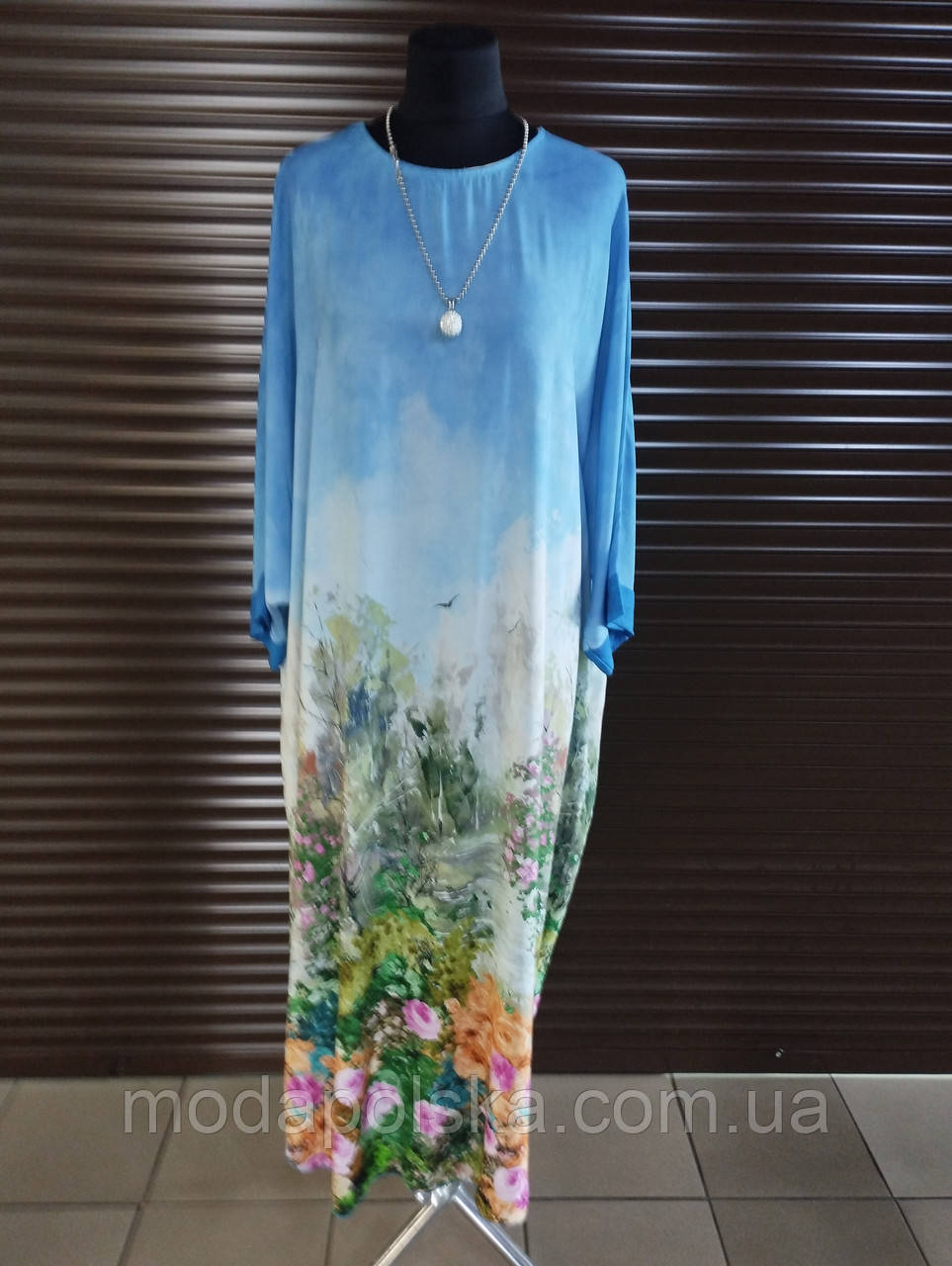 Плаття купон, шовк, фото 1