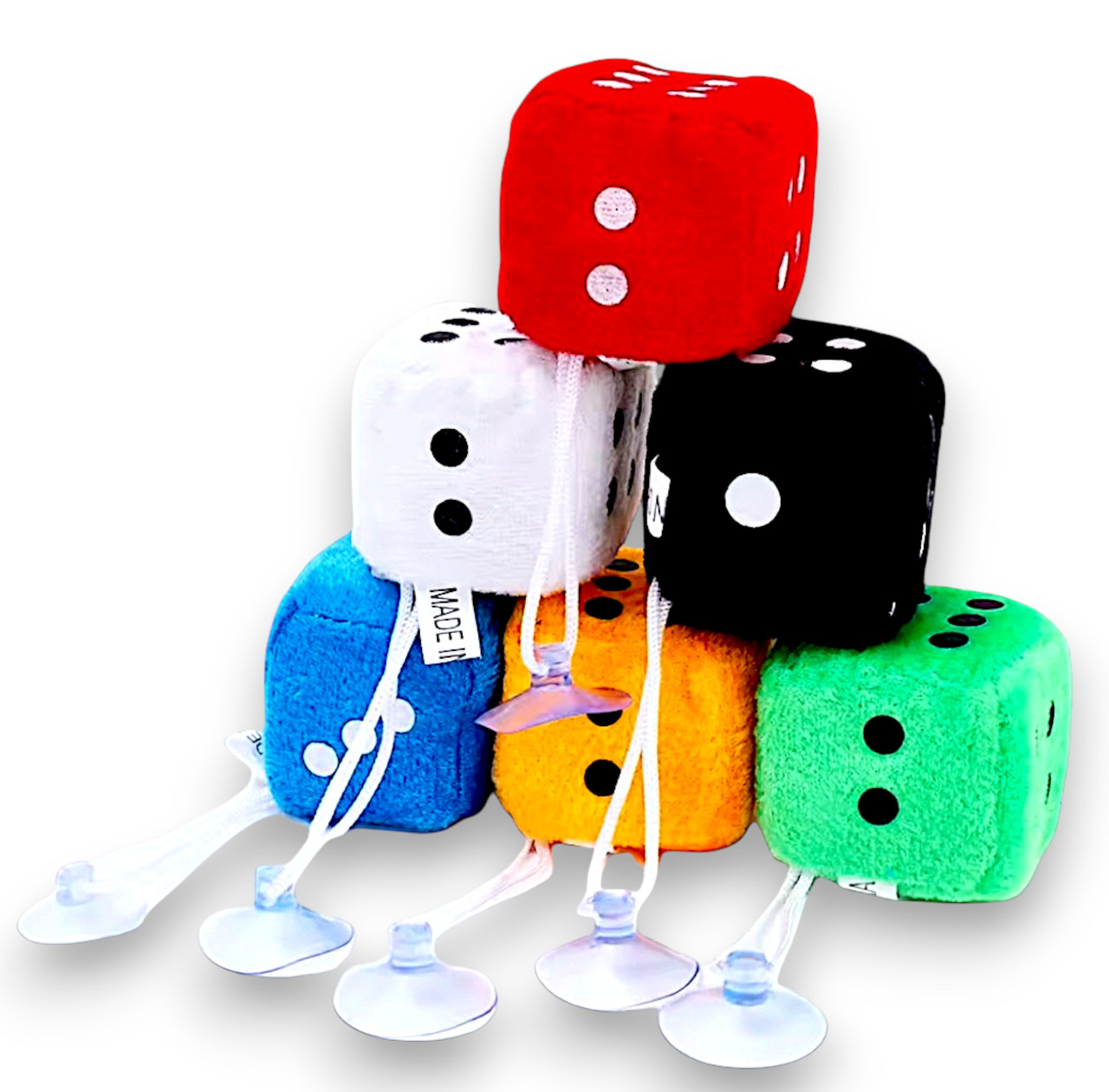 Кубик в авто на присоске 6х6 см, фото 1