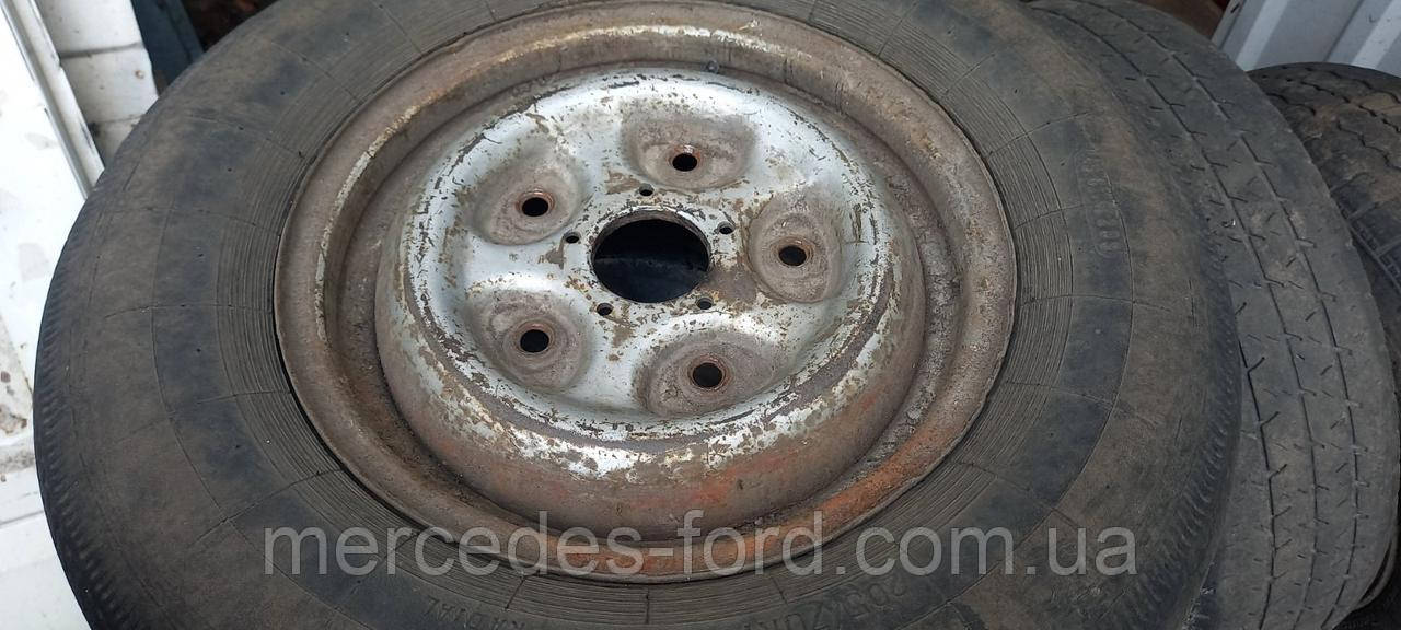 Колесо (диск колісний + шина) б/у R14 Ford Transit 2.5 D дизель / 2.0 бензин Форд транзит 1986-2000, фото 1