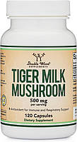 Double Wood Tiger Milk Mushroom / Тигровий молочний гриб Lignosus Fungi 500 мг 120 капсул