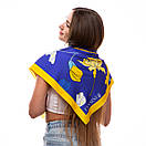 Хустка шовкова Горда як квітка, фото 4