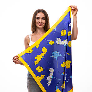 Хустка шовкова Горда як квітка