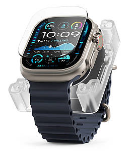 Захисне скло Ringke Easy Slide Tempered Glass 2-Pack до Apple Watch Ultra 1/2/3 49mm (G4as968)