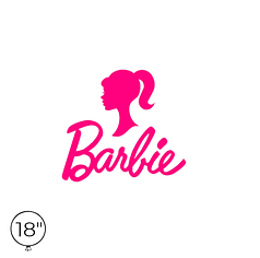 Наліпка на кулю 18" - Barbie