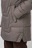 Жіноча куртка з капюшоном Мадейра, мокко 60 розмір, фото 6