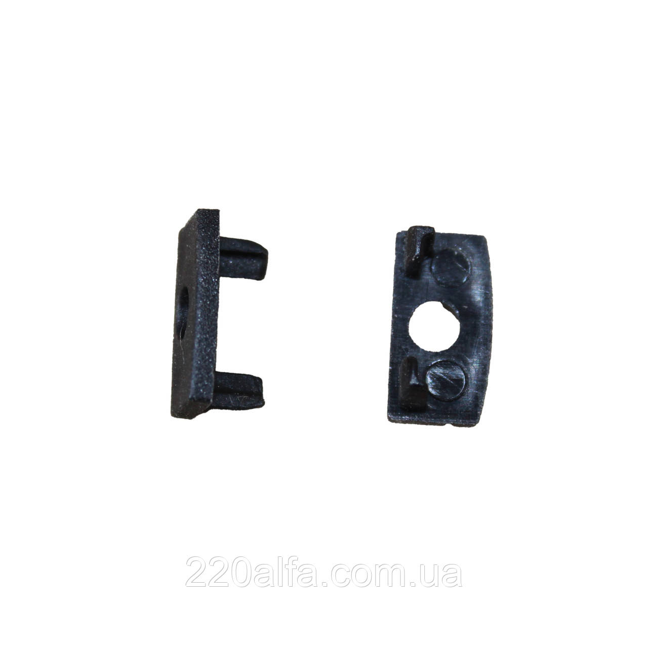 Кріплення для профілю 14,6*6,6 мм, чорний, фото 1