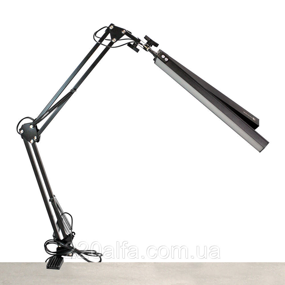 LED світильник на струбцині FocusPro 15 Вт , чорний, фото 1