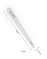DARK набір пилочок - крапля, 10 шт (150/180 грит)