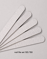 DARK набір одноразових пилочек, 50 шт (120/150 грит)