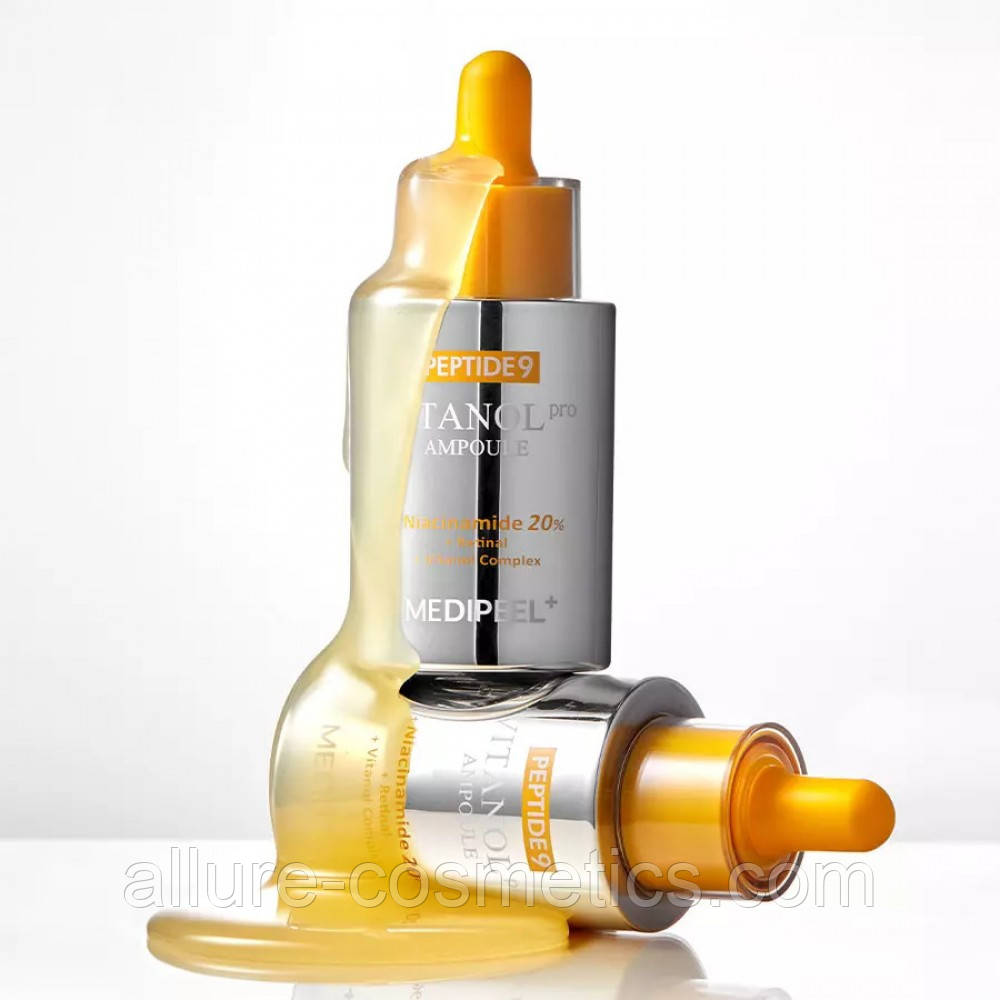 Відбілююча антивікова сироватка MEDI-PEEL PEPTIDE 9 VITANOL AMPOULE PRO 30ml, фото 1